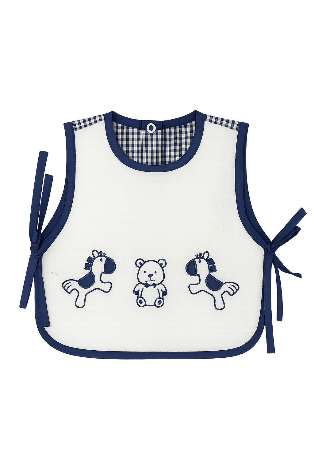 VARIANTE DI BAVETTA MANGIAPAPPA CAROSELLO ROSA