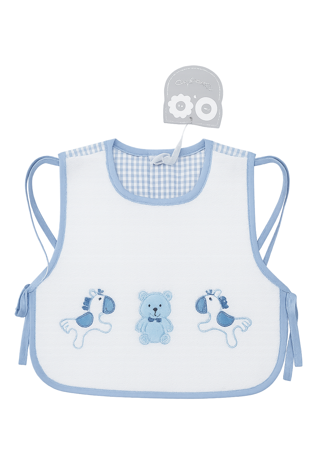 VARIANTE DI BAVETTA MANGIAPAPPA CAROSELLO ROSA